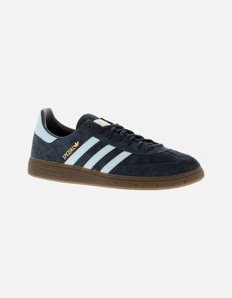 adidas Originals Mens Adidas Originals Mens Trainers Handball Spezial Leather Lace Up navy light blue - Size: 8.5