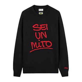 MC2 Saint Barth Heron Sweater - - Knitwear - Uomo - Nero - XL
