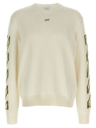 Off-white Mens Diag Outline Sweater