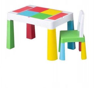 OKT Kids Okt-kids Tega Komplet Multifun Eco Mesa Y Sillas Multicolor