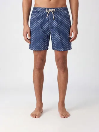 MC2 Saint Barth Graphic Print Swim Shorts with Drawstring Waist