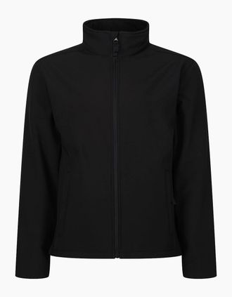 Regatta Mens Regatta Professional Reid Mens Softshell Wind Resistant Water Repellent Jacket - Black - Size: 44/Regular