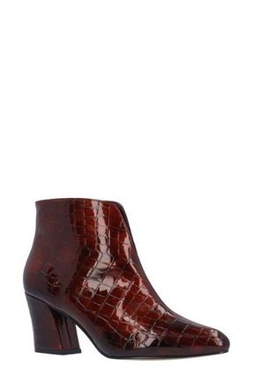 J. Rene&eacute; Tatum Bootie in Burgundy at Nordstrom, Size 10.5