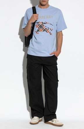 Burberry T-shirt Ryan, Mens, Blue