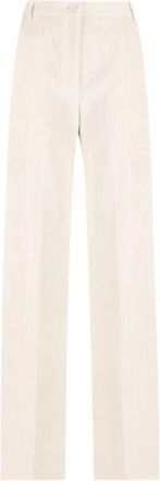 Herno Straight Broeken - Dames - Straight fit broeken - Beige - S - Broeken