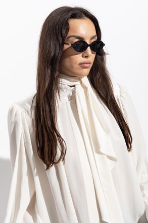 Miu Miu Sunglasses 04ZS, Unisex, Black