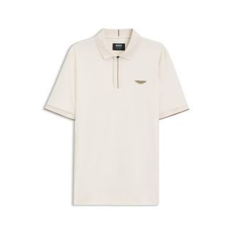 BOSS x ASTON MARTIN polo shirt in mercerized cotton