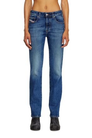 Diesel Regular Jeans - 1989 D-Mine - Jeans - Woman - Blue