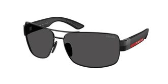 Prada PS B52S 1AB06F Mens Sunglasses Black Size 65