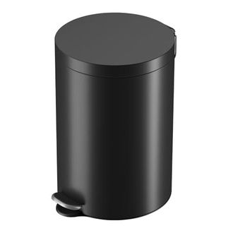 Hailo Selekta By Cubo De Basura Con Pedal Redondo Con Tapa De Cierre Suave, Capacidad De 20 L, Cubo Interior Extra&iacute;ble, Chapa De Acero, Para Ba&ntilde;o Y Cocina, 