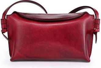 OLD TREND Snapper Genuine Leather Vintage Everyday Crossbody in Maroon at Nordstrom