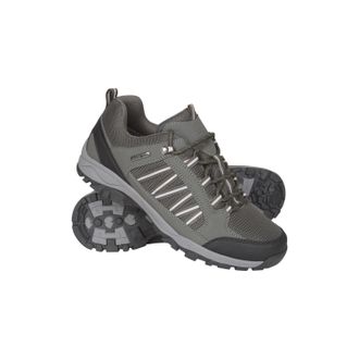 Mountain Warehouse Heren Pad waterdichte wandelschoenen (Kaki Groen)