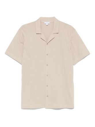 Sunspel Riviera shirt - Neutrals
