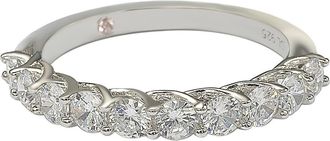 Suzy Levian Sterling Silver CZ Ring in White at Nordstrom Rack, Size 5.5