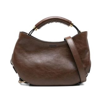 Moschino Logo-detail Tote Bag - Dames - Handtassen - Bruin - ONE Size - Nylon - Tassen