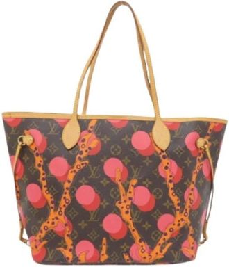Louis Vuitton Pre-owned Tote Bags, female, Multicolor, Size: ONE SIZE Pre-owned Neverfull MM Tote