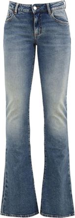 Icon Denim Los Angeles Kendy Jeans - Dames - Flared Jeans - Blauw - W29 - Katoen - Jeans