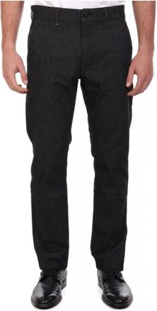 HUGO BOSS Slim-fit Chino Broek - Heren - Slim Fit Broeken - Zwart - W38 - Katoen - Broeken