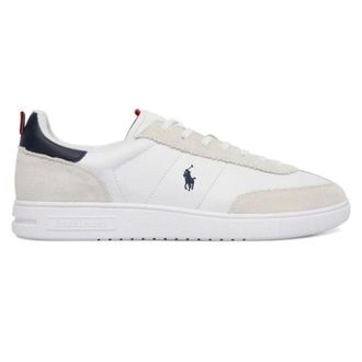 Polo Ralph Lauren Sneakers, male, White, Size: 11 US Bedford Rib Sneakers