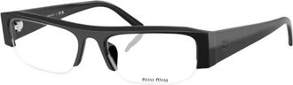 Miu Miu MU B07S Zonnebril - unisex - Brillen - Zwart - 51 MM - Accessoires