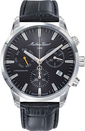 Mathey-Tissot Mathey-Tissot Mens Ares chrono Black Dial Watch