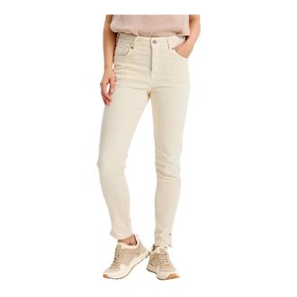 In Front Eggshell Alvilda Jeans Trousers - female - IN FRONT - Slim Fit Jeans - Beige - 3XL - Jeans