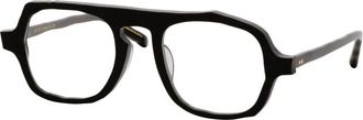 Masahiromaruyama Stijlvolle Sneakers voor Dagelijks Gebruik - unisex - Brillen - Zwart - 50 MM - Accessoires