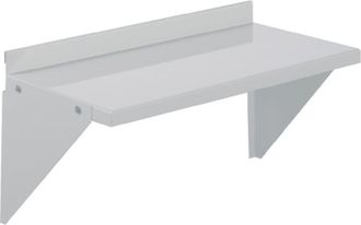 OEM Estante De Acero Gris Claro L450xd220mm Con Revestimiento Ku. Para Placa Ranurada
