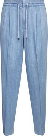Brunello Cucinelli Hombre, Pantalones, Azul, Talla: XL