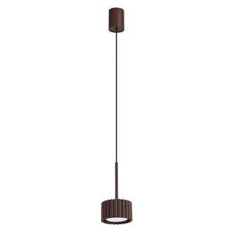 Sollux Lighting L&aacute;mpara colgantes marr&oacute;n aluminio alt. 125 cm