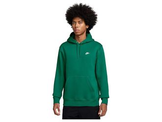 Nike Club Fleece Pullover Hoodie Mens Clothing Malachite/Malachite/White : 2XL, Cotton/Polyester