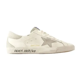 Golden Goose Sneakers, male, White, Size: 11 US Super Star Sneakers