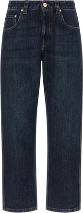 Brunello Cucinelli Mujer, Vaqueros, Azul, Talla: XL