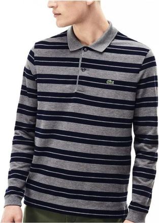 Lacoste Ph 7128Rcg Polo Shirt - Heren - Polos - Grijs - XS - Tops