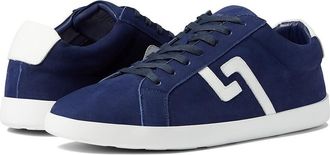 Rollie Prime Sneakers Mens Navy Leather Round Toe Casual Shoes JOBB1745