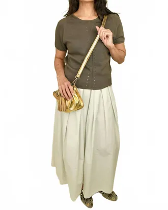 H+ Hannoh Wessel Juliette Skirt In Pearl Old