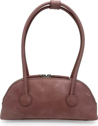 Margesherwood Bessette Leather Shoulder Bag in Tea Rose Pull-Up at Nordstrom