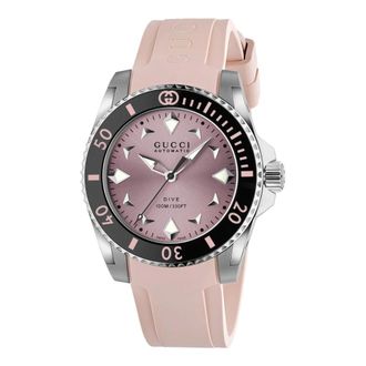 Gucci Dive 36mm Watch - female - Gucci - Watches - Pink - ONE SIZE - Accessories