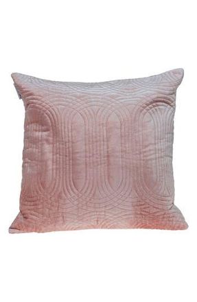 Parkland Collection Iphis Topstitched Throw Pillow in Pink at Nordstrom Rack