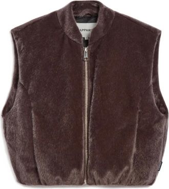 Apparis Phoenix padded vest - women - Polyester/Recycled Polyester - M - Brown