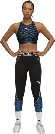 Puma Dames Individualblaze Eversculpt sportbeha (ZWART/BLAUW)