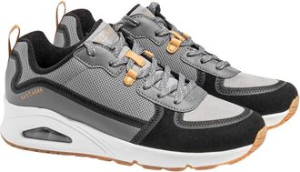 Skechers Layover Sneakers - Dames - Sneakers - Grijs - 37 EU - Leer - Schoenen