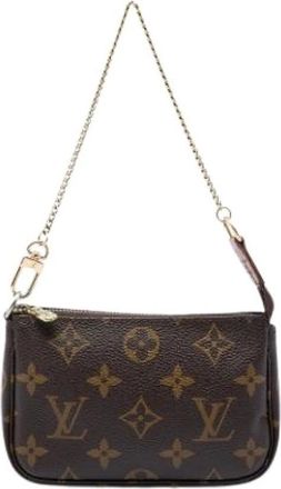 Louis Vuitton Pre-owned Mini Pochette Accessoires - - Pre-owned - Donna - Marrone - ONE SIZE