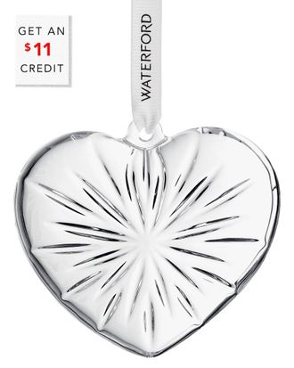 Waterford Heart Ornament