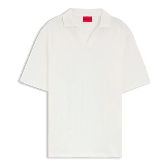 HUGO BOSS Polo Shirt - male - Hugo - Polo Shirts - White - 2XL - Tops