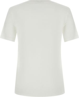 Chlo&eacute; Womens White Cotton T-Shirt
