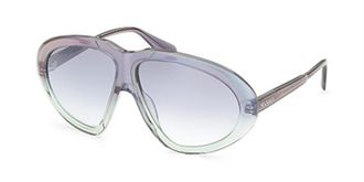 Max & Co. MO0001 86Q Womens Sunglasses Blue Size 60