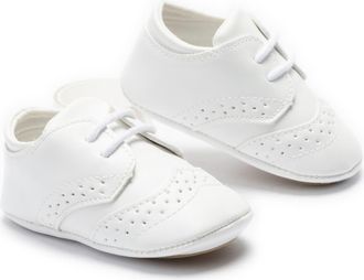 Moustache Brogue Classic Shoes in White at Nordstrom, Size 1