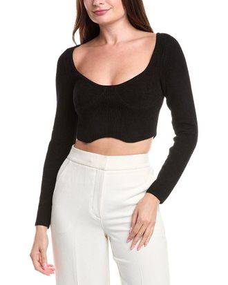 Sandro Cropped Sweater