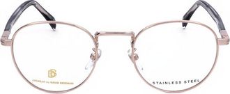 David Beckham Mens Black Phantos Eyeglass Frames DB 1127-2